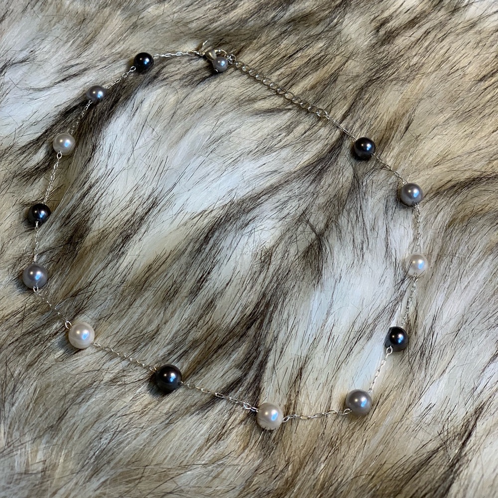 Faux Pearl Necklace